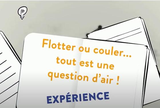 Vidéo flotter ou couler