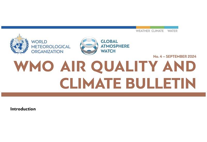 bulletin qualité de l'air wmo