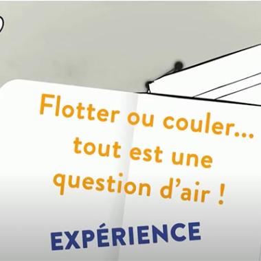 Vidéo flotter ou couler